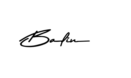 Balin stylish signature style. Best Handwritten Sign (Asem Kandis PERSONAL USE) for my name. Handwritten Signature Collection Ideas for my name Balin. Balin signature style 9 images and pictures png