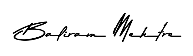 Download transparent PNG signature for name Baliram Mehtre styled with Asem Kandis PERSONAL USE font. Ready to paste directly into PDF and Word agreements. Baliram Mehtre signature style 9 images and pictures png