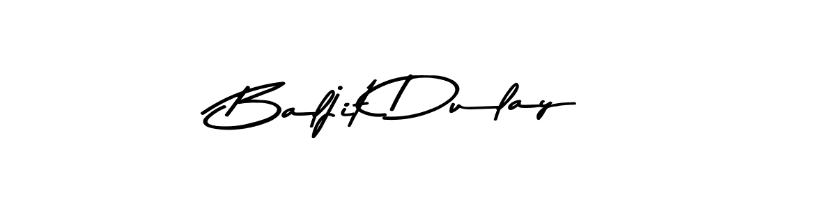 Also we have Baljit Dulay name is the best signature style. Create professional handwritten signature collection using Asem Kandis PERSONAL USE autograph style. Baljit Dulay signature style 9 images and pictures png