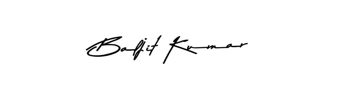 Also we have Baljit Kumar name is the best signature style. Create professional handwritten signature collection using Asem Kandis PERSONAL USE autograph style. Baljit Kumar signature style 9 images and pictures png