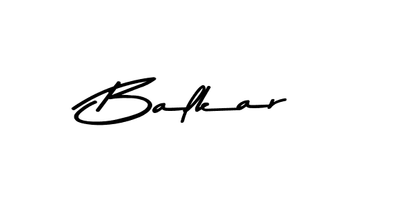 Use a signature maker to create a handwritten signature online. With this signature software, you can design (Asem Kandis PERSONAL USE) your own signature for name Balkar. Balkar signature style 9 images and pictures png