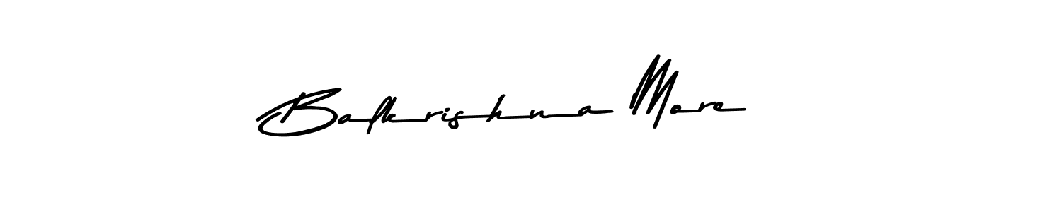 This is the best signature style for the Balkrishna More name. Also you like these signature font (Asem Kandis PERSONAL USE). Mix name signature. Balkrishna More signature style 9 images and pictures png