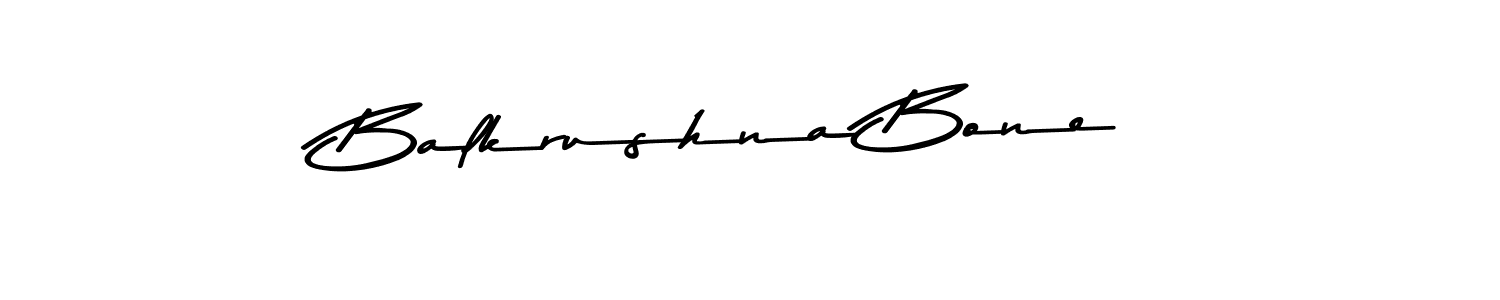 Use a signature maker to create a handwritten signature online. With this signature software, you can design (Asem Kandis PERSONAL USE) your own signature for name Balkrushna Bone. Balkrushna Bone signature style 9 images and pictures png