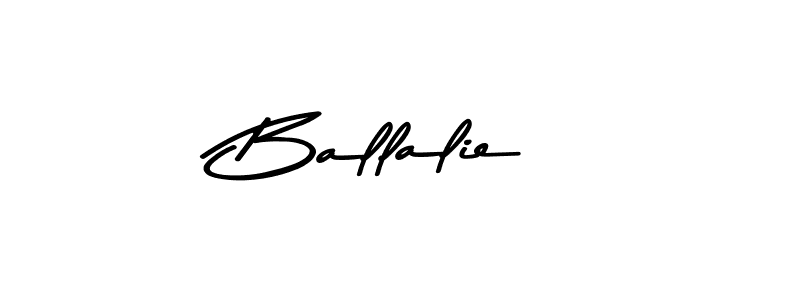 You should practise on your own different ways (Asem Kandis PERSONAL USE) to write your name (Ballalie) in signature. don't let someone else do it for you. Ballalie signature style 9 images and pictures png
