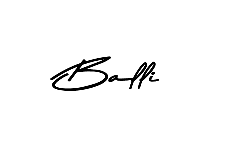 How to make Balli signature? Asem Kandis PERSONAL USE is a professional autograph style. Create handwritten signature for Balli name. Balli signature style 9 images and pictures png