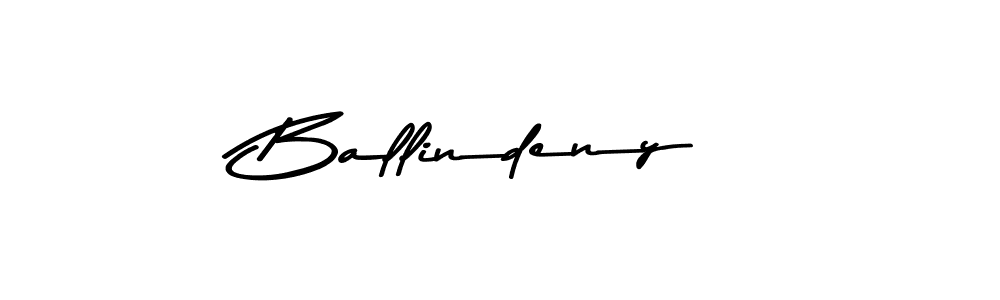 Also we have Ballindeny name is the best signature style. Create professional handwritten signature collection using Asem Kandis PERSONAL USE autograph style. Ballindeny signature style 9 images and pictures png