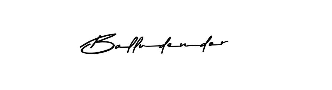 You should practise on your own different ways (Asem Kandis PERSONAL USE) to write your name (Balludendor) in signature. don't let someone else do it for you. Balludendor signature style 9 images and pictures png