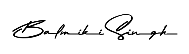 See photos of Balmiki Singh official signature. Check more albums & portfolios. Read reviews & check more about Asem Kandis PERSONAL USE font. Balmiki Singh signature style 9 images and pictures png