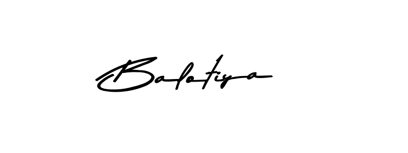 Similarly Asem Kandis PERSONAL USE is the best handwritten signature design. Signature creator online .You can use it as an online autograph creator for name Balotiya. Balotiya signature style 9 images and pictures png