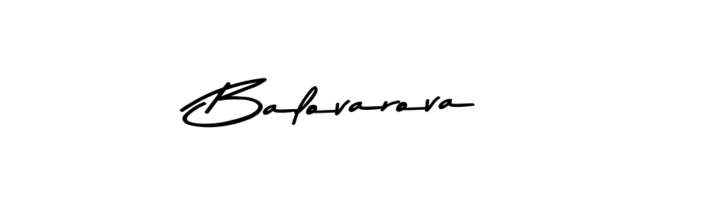 Make a beautiful signature design for name Balovarova. Use this online signature maker to create a handwritten signature for free. Balovarova signature style 9 images and pictures png