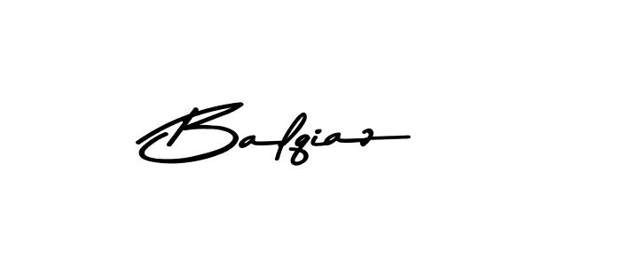 Similarly Asem Kandis PERSONAL USE is the best handwritten signature design. Signature creator online .You can use it as an online autograph creator for name Balqiaz. Balqiaz signature style 9 images and pictures png
