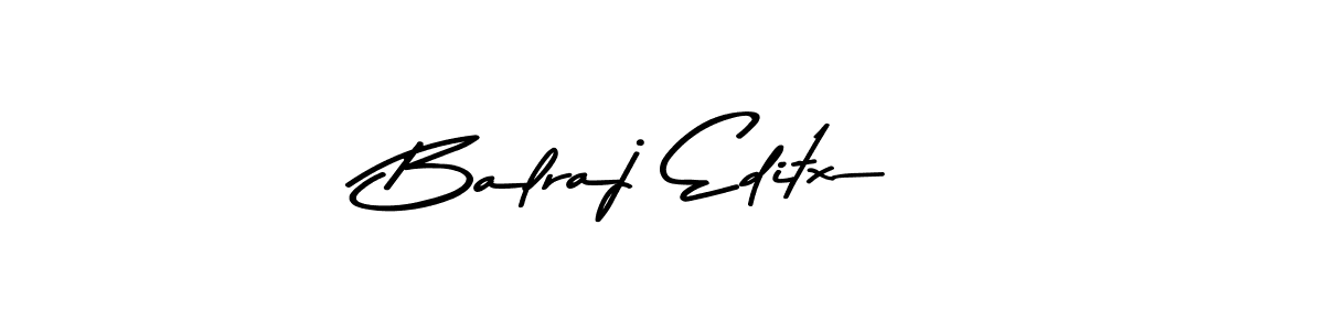 Use a signature maker to create a handwritten signature online. With this signature software, you can design (Asem Kandis PERSONAL USE) your own signature for name Balraj Editx. Balraj Editx signature style 9 images and pictures png
