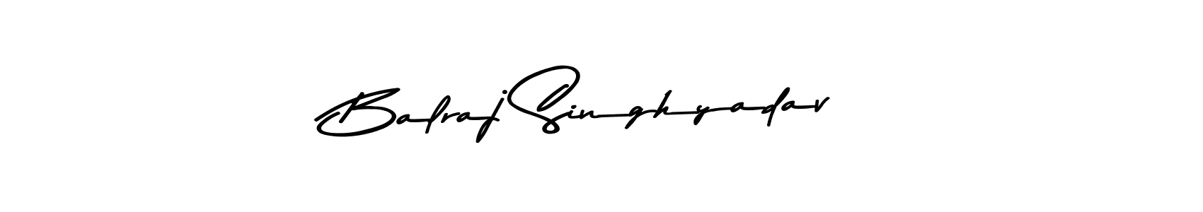 Also You can easily find your signature by using the search form. We will create Balraj Singhyadav name handwritten signature images for you free of cost using Asem Kandis PERSONAL USE sign style. Balraj Singhyadav signature style 9 images and pictures png