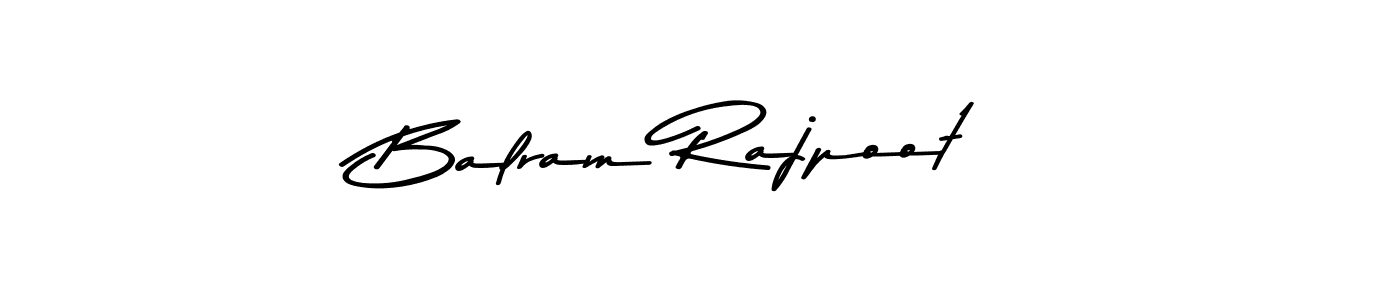 The best way (Asem Kandis PERSONAL USE) to make a short signature is to pick only two or three words in your name. The name Balram Rajpoot include a total of six letters. For converting this name. Balram Rajpoot signature style 9 images and pictures png