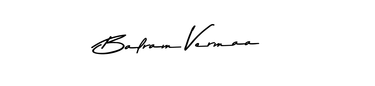 Similarly Asem Kandis PERSONAL USE is the best handwritten signature design. Signature creator online .You can use it as an online autograph creator for name Balram Vermaa. Balram Vermaa signature style 9 images and pictures png