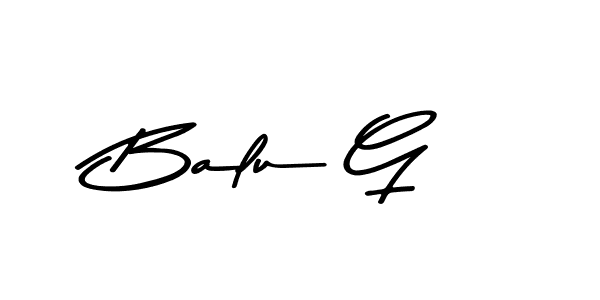 Design your own signature with our free online signature maker. With this signature software, you can create a handwritten (Asem Kandis PERSONAL USE) signature for name Balu G. Balu G signature style 9 images and pictures png