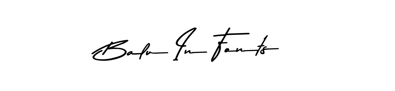 The best way (Asem Kandis PERSONAL USE) to make a short signature is to pick only two or three words in your name. The name Balu In Fonts include a total of six letters. For converting this name. Balu In Fonts signature style 9 images and pictures png