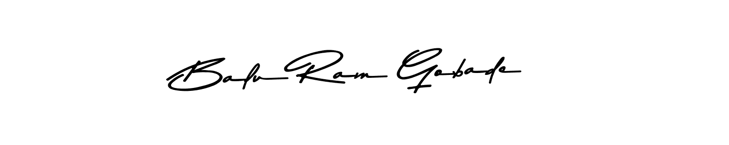 Balu Ram Gobade stylish signature style. Best Handwritten Sign (Asem Kandis PERSONAL USE) for my name. Handwritten Signature Collection Ideas for my name Balu Ram Gobade. Balu Ram Gobade signature style 9 images and pictures png