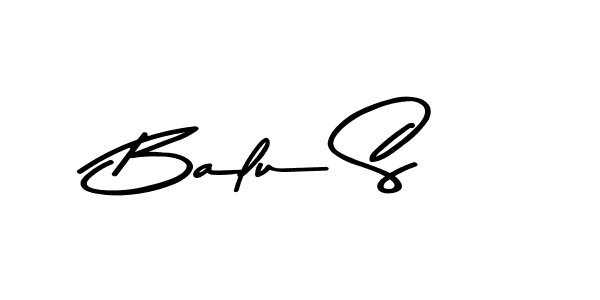 How to make Balu S signature? Asem Kandis PERSONAL USE is a professional autograph style. Create handwritten signature for Balu S name. Balu S signature style 9 images and pictures png