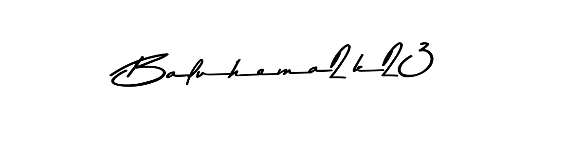 You can use this online signature creator to create a handwritten signature for the name Baluhema2k23. This is the best online autograph maker. Baluhema2k23 signature style 9 images and pictures png