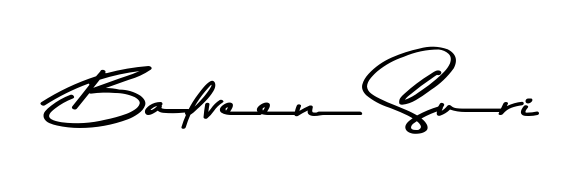 Give your name Balveen Suri an exquisite flair with the Asem Kandis PERSONAL USE script font. Ideal for contracts, resumes, and formal letterheads. Balveen Suri signature style 9 images and pictures png