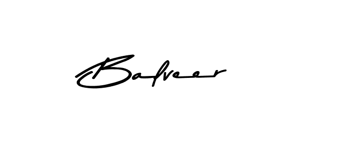 Use a signature maker to create a handwritten signature online. With this signature software, you can design (Asem Kandis PERSONAL USE) your own signature for name Balveer. Balveer signature style 9 images and pictures png