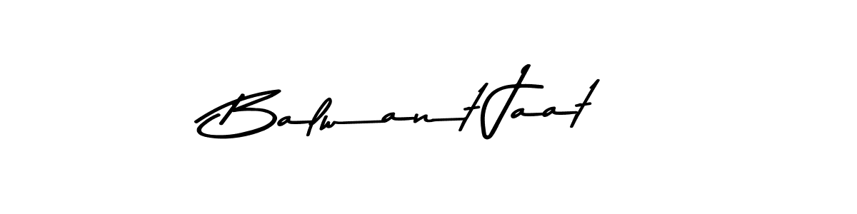 Use a signature maker to create a handwritten signature online. With this signature software, you can design (Asem Kandis PERSONAL USE) your own signature for name Balwant Jaat. Balwant Jaat signature style 9 images and pictures png