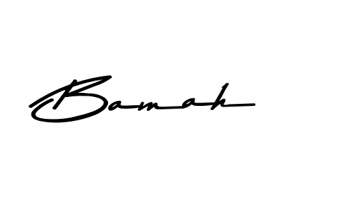 How to make Bamah signature? Asem Kandis PERSONAL USE is a professional autograph style. Create handwritten signature for Bamah name. Bamah signature style 9 images and pictures png