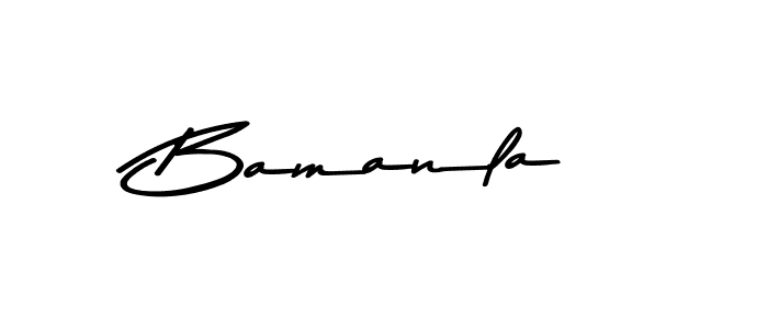 Similarly Asem Kandis PERSONAL USE is the best handwritten signature design. Signature creator online .You can use it as an online autograph creator for name Bamanla. Bamanla signature style 9 images and pictures png