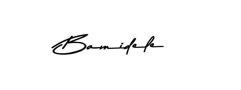 Create a beautiful signature design for name Bamidele. With this signature (Asem Kandis PERSONAL USE) fonts, you can make a handwritten signature for free. Bamidele signature style 9 images and pictures png