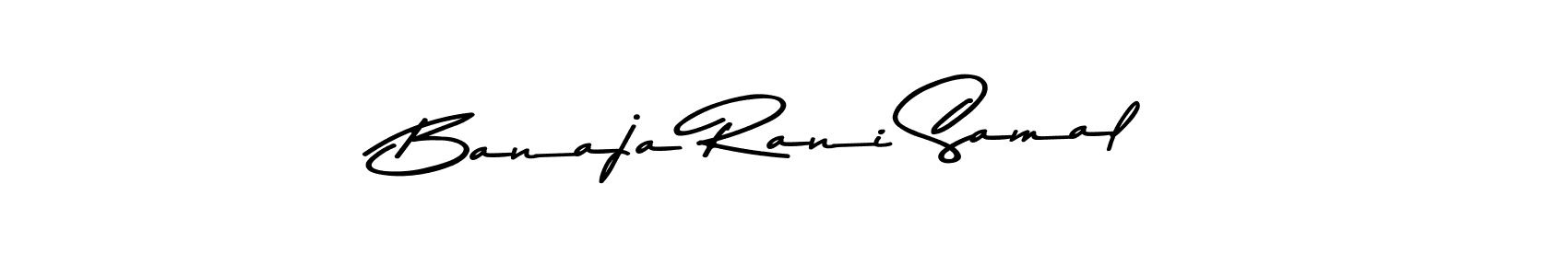 Banaja Rani Samal stylish signature style. Best Handwritten Sign (Asem Kandis PERSONAL USE) for my name. Handwritten Signature Collection Ideas for my name Banaja Rani Samal. Banaja Rani Samal signature style 9 images and pictures png
