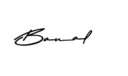 Also we have Banal name is the best signature style. Create professional handwritten signature collection using Asem Kandis PERSONAL USE autograph style. Banal signature style 9 images and pictures png