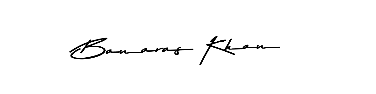 This is the best signature style for the Banaras Khan name. Also you like these signature font (Asem Kandis PERSONAL USE). Mix name signature. Banaras Khan signature style 9 images and pictures png