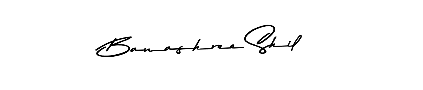 Create a beautiful signature design for name Banashree Shil. With this signature (Asem Kandis PERSONAL USE) fonts, you can make a handwritten signature for free. Banashree Shil signature style 9 images and pictures png