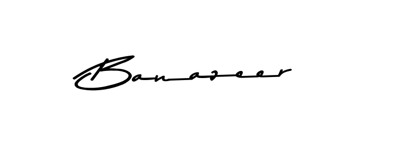The best way (Asem Kandis PERSONAL USE) to make a short signature is to pick only two or three words in your name. The name Banazeer include a total of six letters. For converting this name. Banazeer signature style 9 images and pictures png