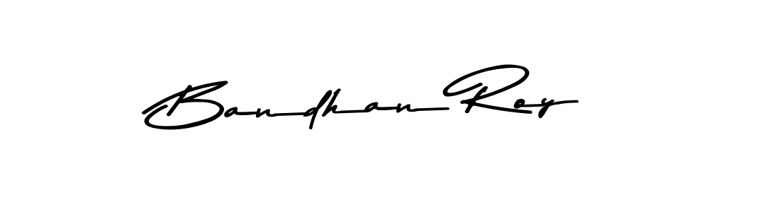 Design your own signature with our free online signature maker. With this signature software, you can create a handwritten (Asem Kandis PERSONAL USE) signature for name Bandhan Roy. Bandhan Roy signature style 9 images and pictures png