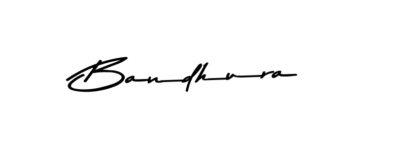 How to make Bandhura signature? Asem Kandis PERSONAL USE is a professional autograph style. Create handwritten signature for Bandhura name. Bandhura signature style 9 images and pictures png