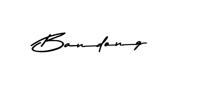 Use a signature maker to create a handwritten signature online. With this signature software, you can design (Asem Kandis PERSONAL USE) your own signature for name Bandong. Bandong signature style 9 images and pictures png