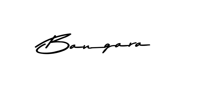 Design your own signature with our free online signature maker. With this signature software, you can create a handwritten (Asem Kandis PERSONAL USE) signature for name Bangara. Bangara signature style 9 images and pictures png