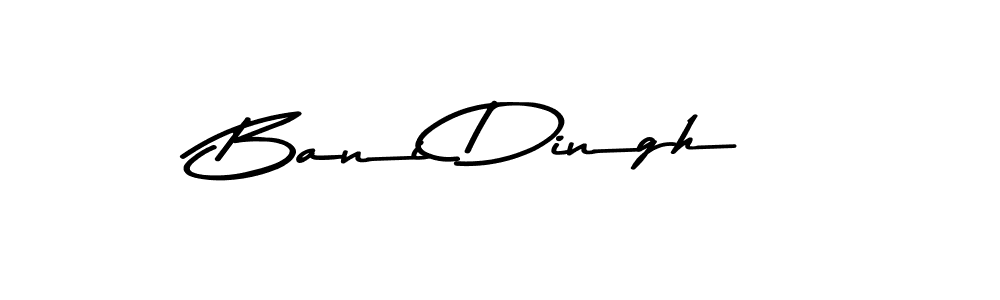Also You can easily find your signature by using the search form. We will create Bani Dingh name handwritten signature images for you free of cost using Asem Kandis PERSONAL USE sign style. Bani Dingh signature style 9 images and pictures png