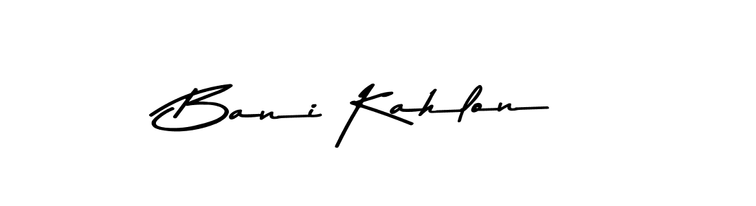 Once you've used our free online signature maker to create your best signature Asem Kandis PERSONAL USE style, it's time to enjoy all of the benefits that Bani Kahlon name signing documents. Bani Kahlon signature style 9 images and pictures png