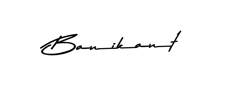 Banikant stylish signature style. Best Handwritten Sign (Asem Kandis PERSONAL USE) for my name. Handwritten Signature Collection Ideas for my name Banikant. Banikant signature style 9 images and pictures png