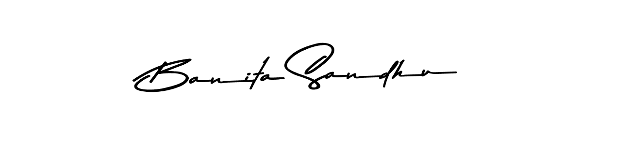 Design your own signature with our free online signature maker. With this signature software, you can create a handwritten (Asem Kandis PERSONAL USE) signature for name Banita Sandhu. Banita Sandhu signature style 9 images and pictures png