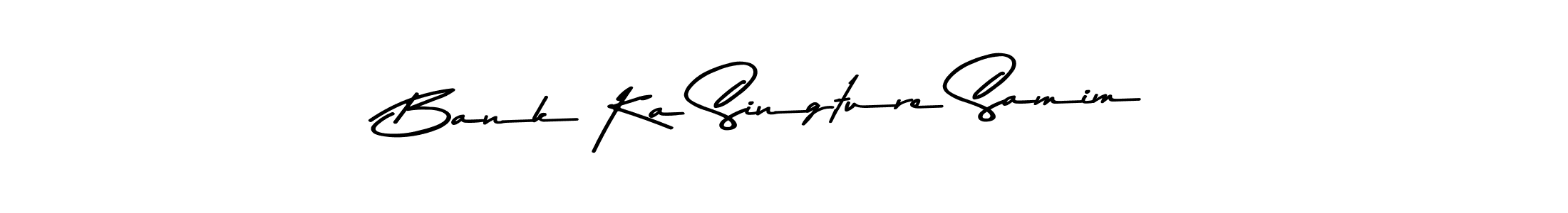 Also You can easily find your signature by using the search form. We will create Bank Ka Singture Samim name handwritten signature images for you free of cost using Asem Kandis PERSONAL USE sign style. Bank Ka Singture Samim signature style 9 images and pictures png