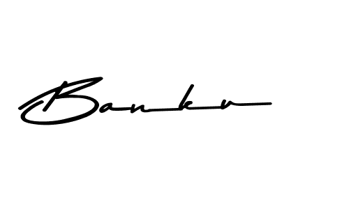 How to make Banku signature? Asem Kandis PERSONAL USE is a professional autograph style. Create handwritten signature for Banku name. Banku signature style 9 images and pictures png