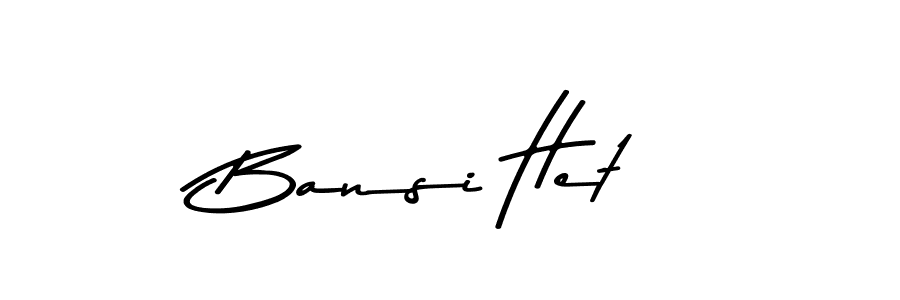 Also we have Bansi Het name is the best signature style. Create professional handwritten signature collection using Asem Kandis PERSONAL USE autograph style. Bansi Het signature style 9 images and pictures png