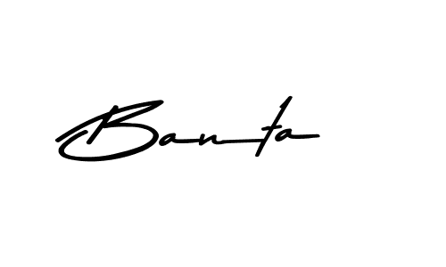 The best way (Asem Kandis PERSONAL USE) to make a short signature is to pick only two or three words in your name. The name Banta include a total of six letters. For converting this name. Banta signature style 9 images and pictures png