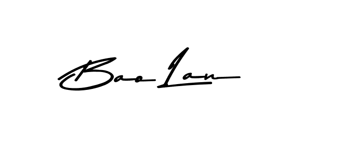 How to make Bao Lan name signature. Use Asem Kandis PERSONAL USE style for creating short signs online. This is the latest handwritten sign. Bao Lan signature style 9 images and pictures png