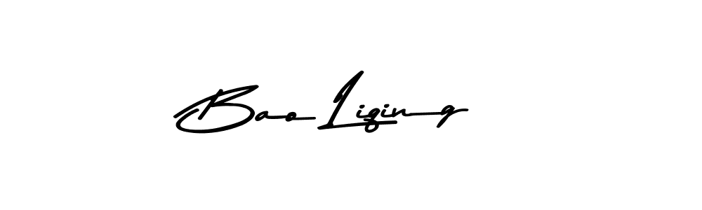 How to make Bao Liqing signature? Asem Kandis PERSONAL USE is a professional autograph style. Create handwritten signature for Bao Liqing name. Bao Liqing signature style 9 images and pictures png