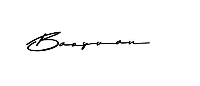 Make a beautiful signature design for name Baoyuan. With this signature (Asem Kandis PERSONAL USE) style, you can create a handwritten signature for free. Baoyuan signature style 9 images and pictures png